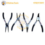 Jeu de pinces a circlips 4 pièces CROWN CPHPL-CPXC4