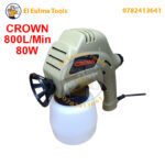 Pistolet a pulvériser 80W 800L/min CROWN CT31007