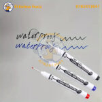 Marqueur permanent résistant à l'eau 3 pièces