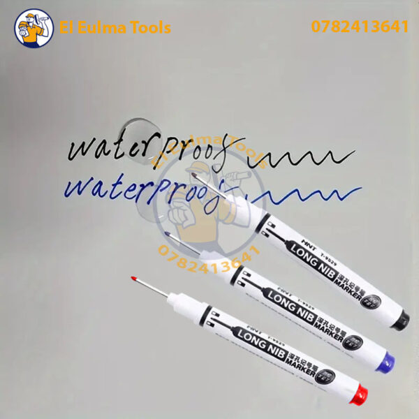 Marqueur permanent résistant à l'eau 3 pièces