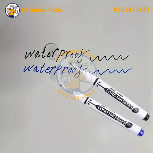Marqueur permanent résistant à l'eau