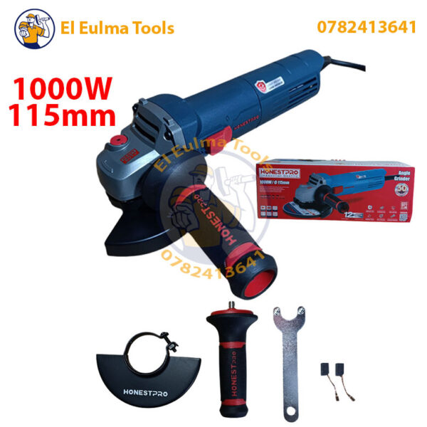 Meuleuse d'angle 1000W 115mm HONESTPRO YAE0346