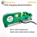 ⁦Niveau laser multifonction a regle 3 bulles a batterie rechargeable⁩ - الصورة ⁦6⁩