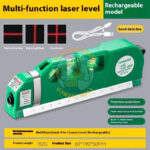 Niveau laser multifonction a regle 3 bulles a batterie rechargeable