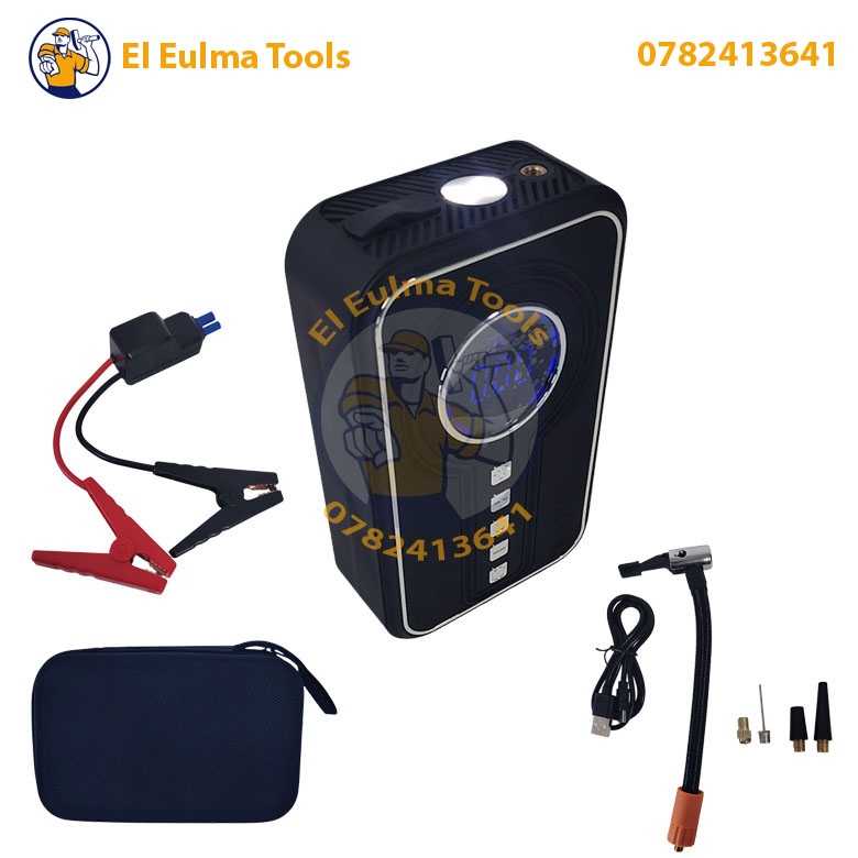 837 Compresseur d'Air Sans-Fil 150 PSI Batterie 2500 mAh - الصورة 1