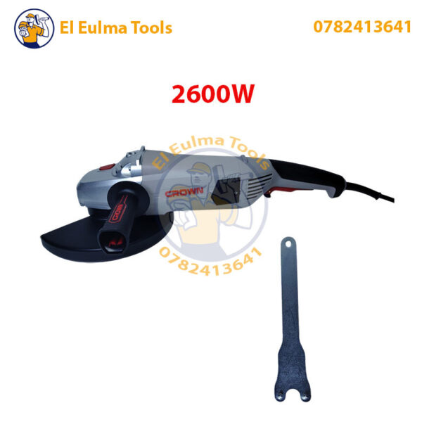 Meuleuse d'Angle Industrielle CROWN 2600W CT13489-230N