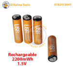 Pack de 4 Piles Rechargeables AA Lithium 2200 mWh 1.5V