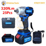 Clé a choc sans-fil 21V 320N.m POWERBLU YAE6006