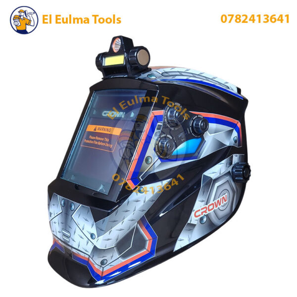 Casque de soudage digital auto-obscurcissant CROWN LD11-8850-PRO