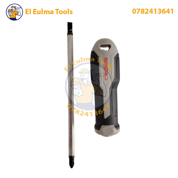 Tournevis Double Fonction Plat et Phillips CROWN CPHDR-ASPHB15