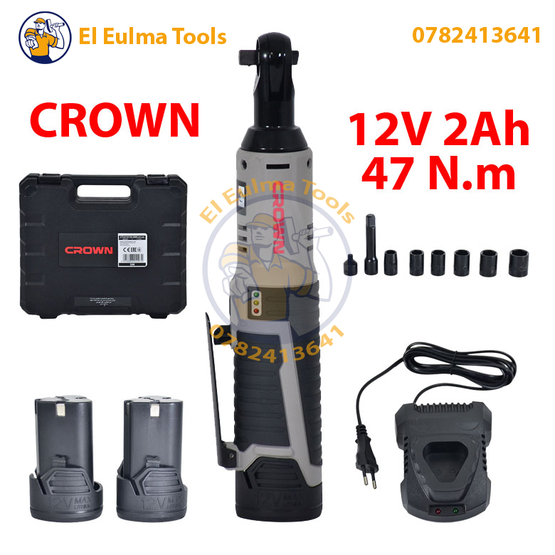 946 Clé à Choc - Boulonneuse Sans-fil 12V CROWN CT22101XS BMC - الصورة 1