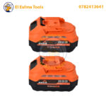 ⁦Meuleuse d'Angle Sans-fil 20V 125mm 3 Vitesses ORCA AG320 (avec 2 Batteries 4Ah & Coffret)⁩ - الصورة ⁦8⁩