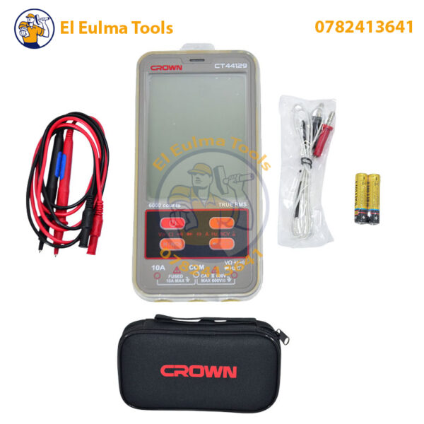 Multimètre Numérique 600V CROWN CT44129